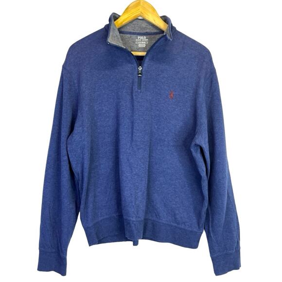 Polo Ralph Lauren Other - Polo Ralph Lauren Men's Quarter Zip sweatshirt blue - L